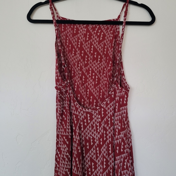Stone Cold Fox Crepe Helmut Maxi Dress Size 1 - Picture 8 of 13